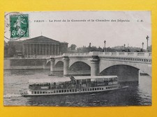 SUPERBE CPA 1908 PARIS Le PONT