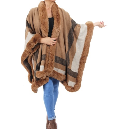 Nouveau cape fourrure - cape,