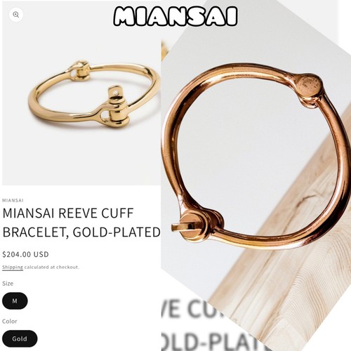 Miansai reeve cuff bracelet - miansai,
