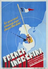AFFICHE Poster Indochine