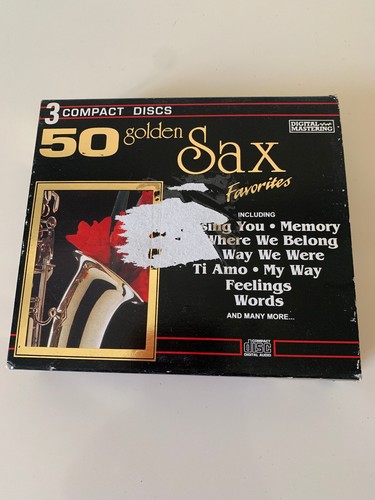 Coffret 50 golden - cd, sax