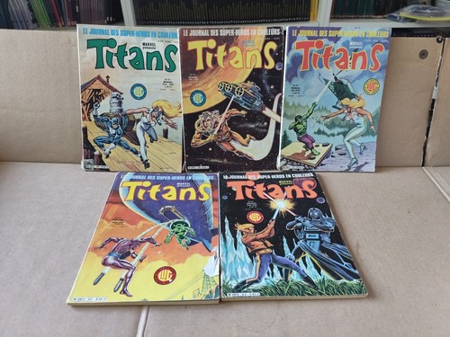 Titans lot numéros - lot,