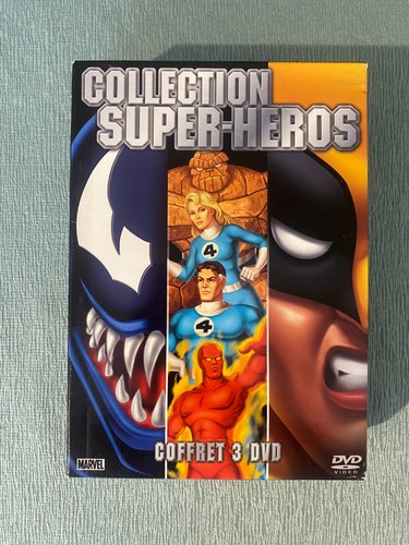 Coffret dvd super heros - coffret, 3