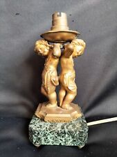 Petit pied de lampe en bronze