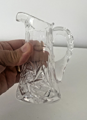 Petit pichet cristal - petit, en