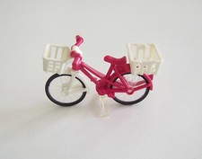 PLAYMOBIL (V135) LOISIRS - Vélo pour Femme Rose & Blanc avec Paniers 3739