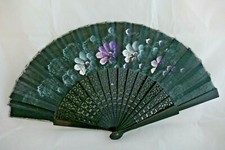 Eventail en tissu décor