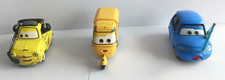 Lot 3 voiture mini cars Mattel disney pixar king sal machiani luigi casque