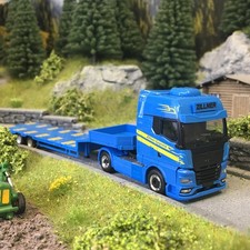 Camion articulé semi-remorque