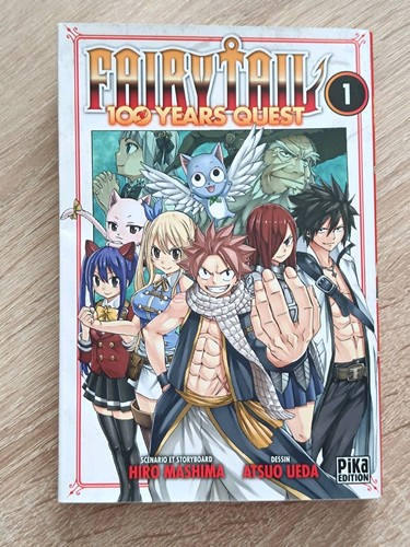 Livre manga fairy tail - livre,