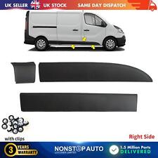 3 Pièce Moulure Côté Panneau de Garniture Set Cote Droit Pour Renault Trafic MK3