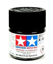 Tamiya  Peinture Noir Satiné Brillant  X18