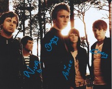 SCARS ON 45 BAND signed 8x10