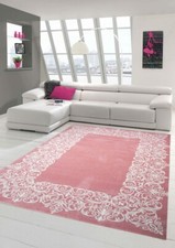 Designertapis contemporain tapis salon tapis poil avec couleurs pastel