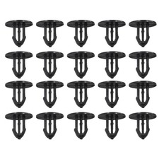Pour Civic Del Sol Clip Capot Grille Clip Noir Tête Diamètre 13 Mm Nylon