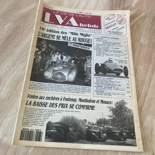 Vie auto n 563 1992 - vie, n°563