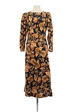 Robe en coton noire Sessun S