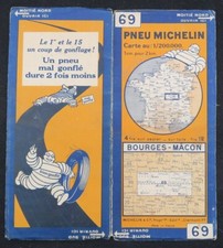 Carte MICHELIN 69 BOURGES