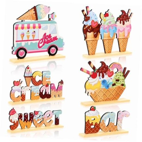 Summer ice cream table - summer,
