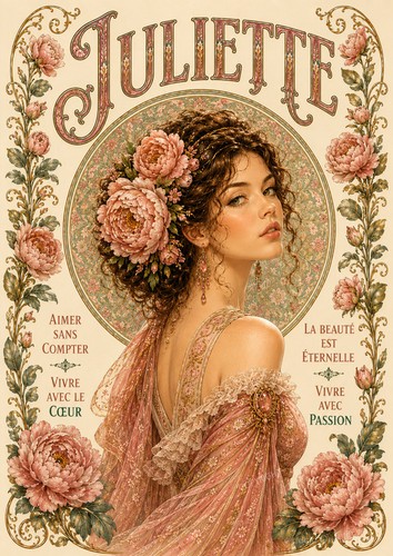 Affiche prénom juliette - affiche,