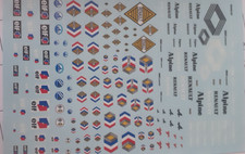 decals decalcomanie renault