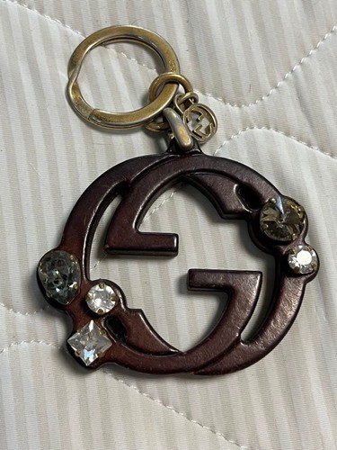 Porte clés gucci bois gg - en,