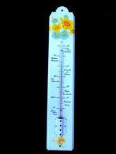 ancien thermomètre en faience