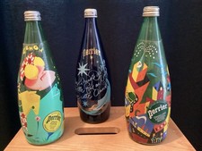 Bouteilles Perrier Collector Années 90 Lot De 3
