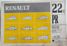Manuel d'atelier RENAULT PR 900 / 22 2.  de 01 / 1997