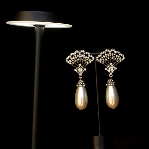 Boucles oreilles long clip - long,