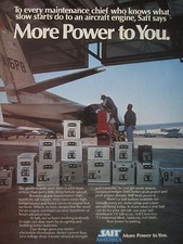 6/1982 PUB SAFT AMERICA NICKEL CADMIUM AIRCRAFT BATTERIES ORIGINAL AD