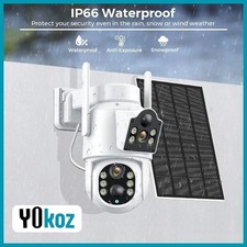 ✅ Caméra IP Solaire WiFi