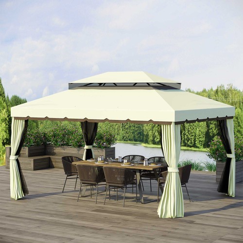 10x13 patio gazebo - 10x13, aluminum