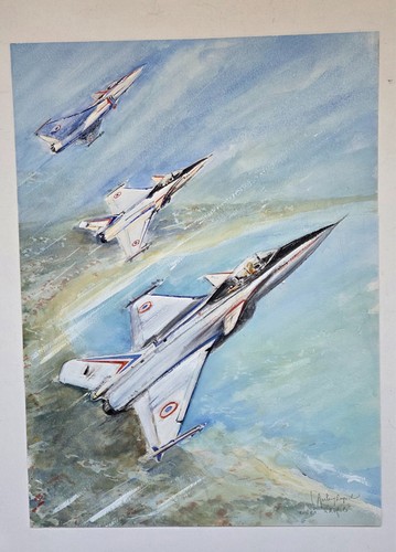 Aquarelle gouache sur papier - aquarelle/gouache,
