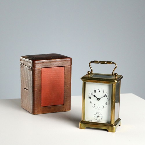Horloge voyage ancien - horloge,