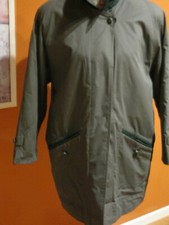 Manteau 3/4 vert sapin femme neuf