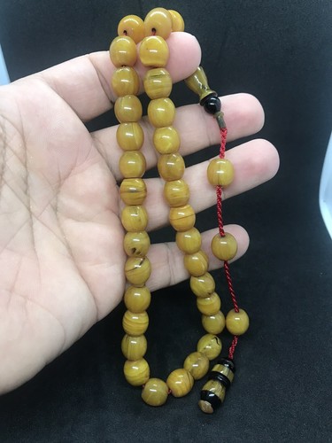 Amber misbaha tasbih prayer - amber,