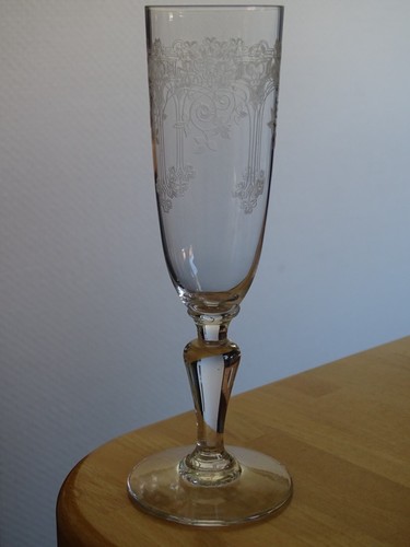 Baccarat cristal flute a - ,