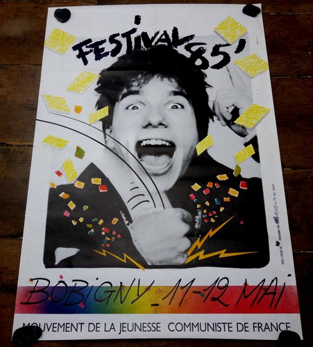 Grande affiche politique jeune - grande,