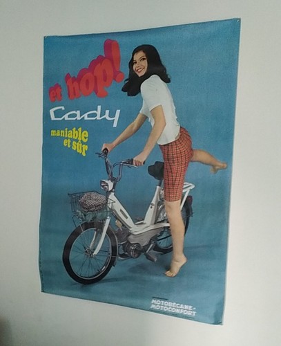 Superbe affiche motobecane - superbe,