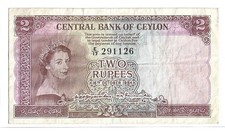 Ceylan (Sri Lanka) 2 Rupees
