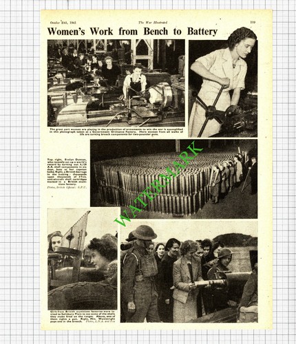 Evelyn duncan munitions - duncan,