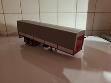 SEMI-REMORQUE SEULE : 2 ESSIEUX BÂCHÉ IXO 1/43