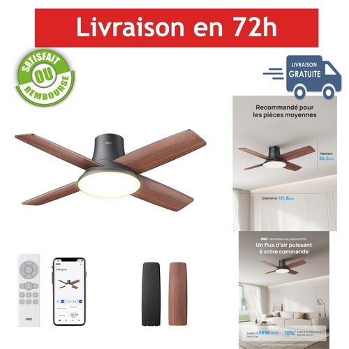 Dreo ventilateur plafond - de,