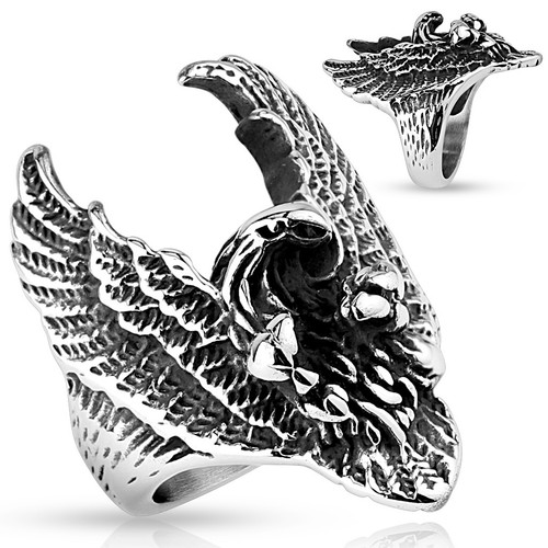 Style biker anneau flying - biker,