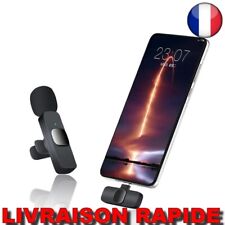 Microphone Sans Fil Portable Audio Vidéo Statique Mini Micro Portable téléphone