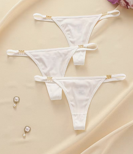 Lot strings blancs taille - blancs,