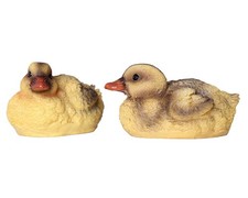Lot de 2 figurines de canards