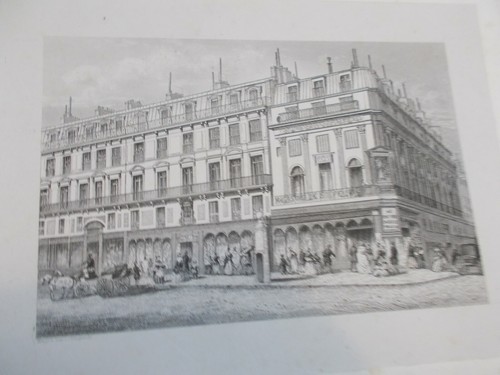 Gravure ancienne magasin - gravure, du