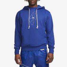 Nike Sweat À Capuche Homme Dry-Fit Standard Issue Hoodie - 455 (Deep Royal Blue)
